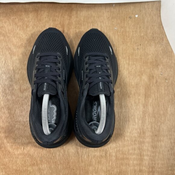 Brooks Adrenaline GTS 23 Women Size 7 D Black Running Shoes Sneakers - Picture 5 of 9